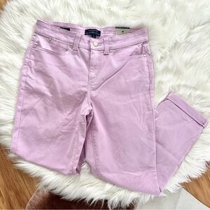 NWT Talbots Boyfriend Fit Lilac Jeans Size 6